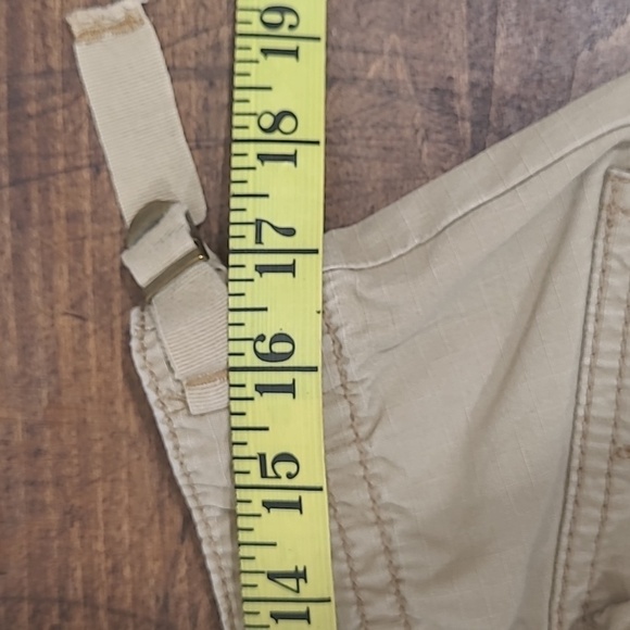 Ralph Lauren Polo Jeans Skirt Women's sz 10 Tan Cargo Mini Skirt - Picture 8 of 9